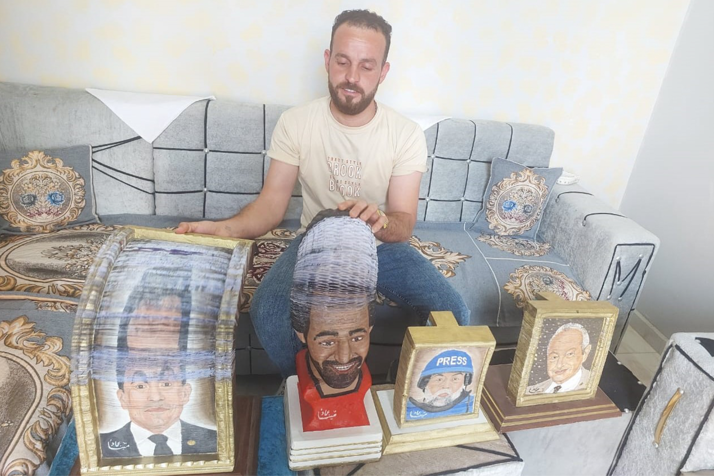 MINA EMAD ABDUL MALIK - INNOVATIVE PAPER SCULPTURE ART